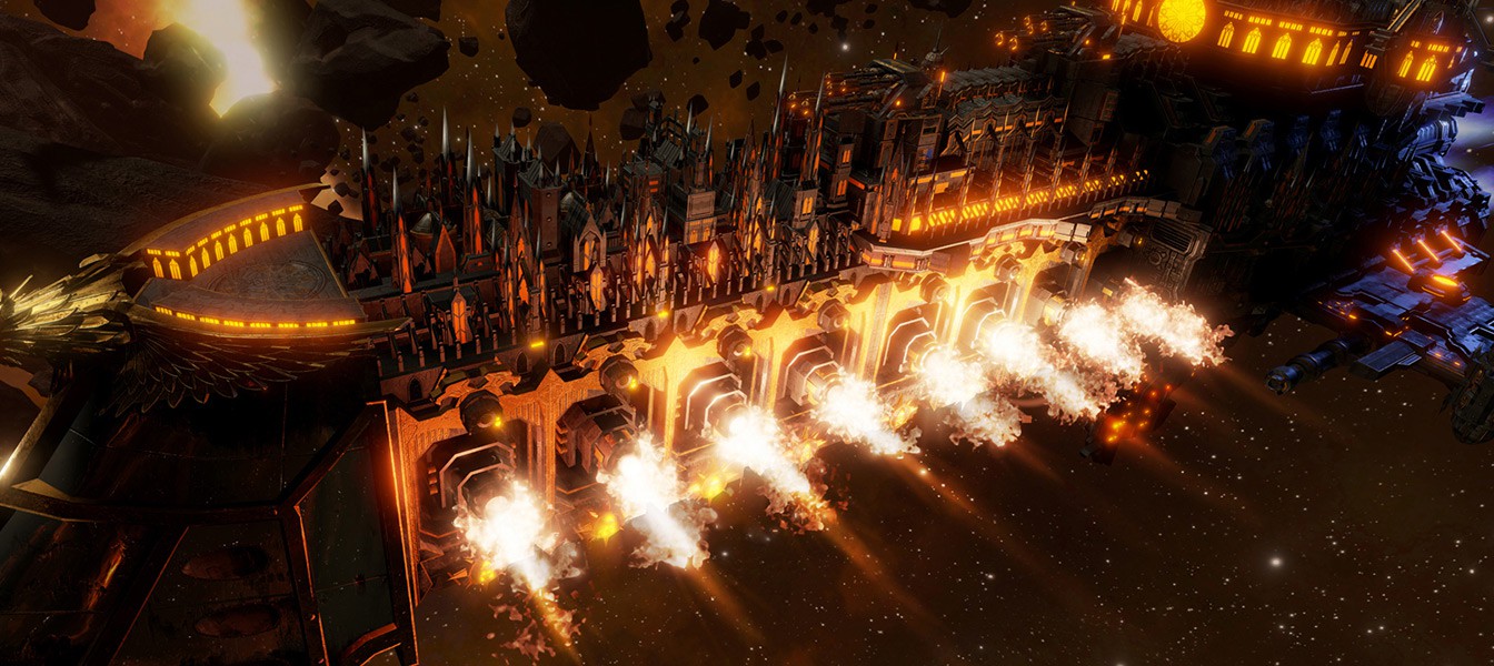 Геймплейный трейлер Battlefleet Gothic: Armada на UE4