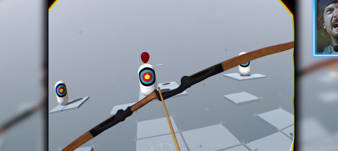 Стрельба из лука в виртуальной реальности с Vive