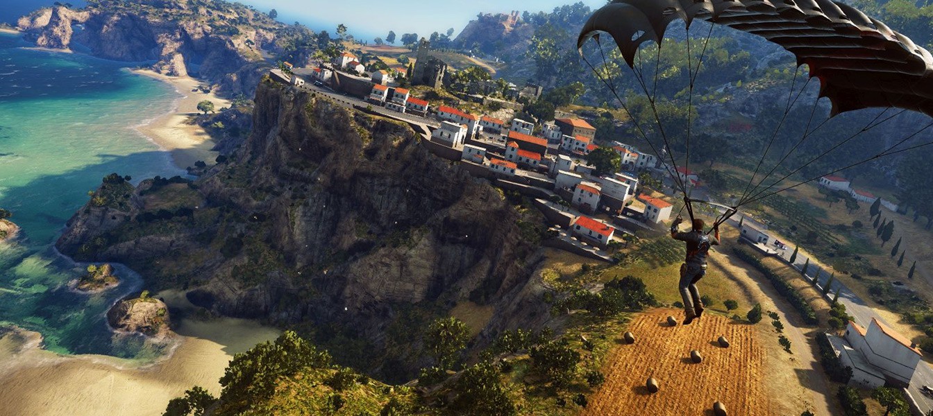 Насколько большая карта в Just Cause 3 — геймплей на PC