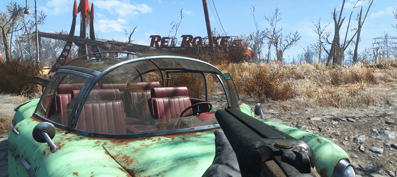 5 минут геймплея Fallout 4 с консоли