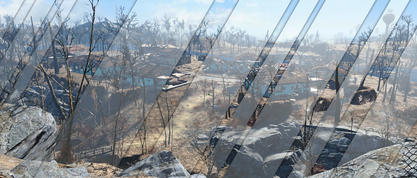 Сравнение графики Fallout 4 на PC: Ультра и Низкие настройки