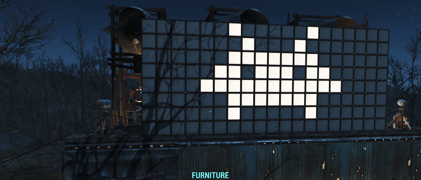 Гайд Fallout 4: Как сделать анимированное световое табло