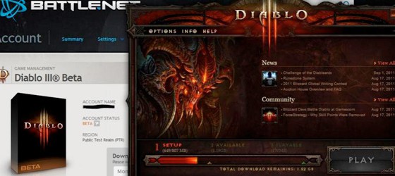 Бета тест Diablo III стартовал + скриншоты