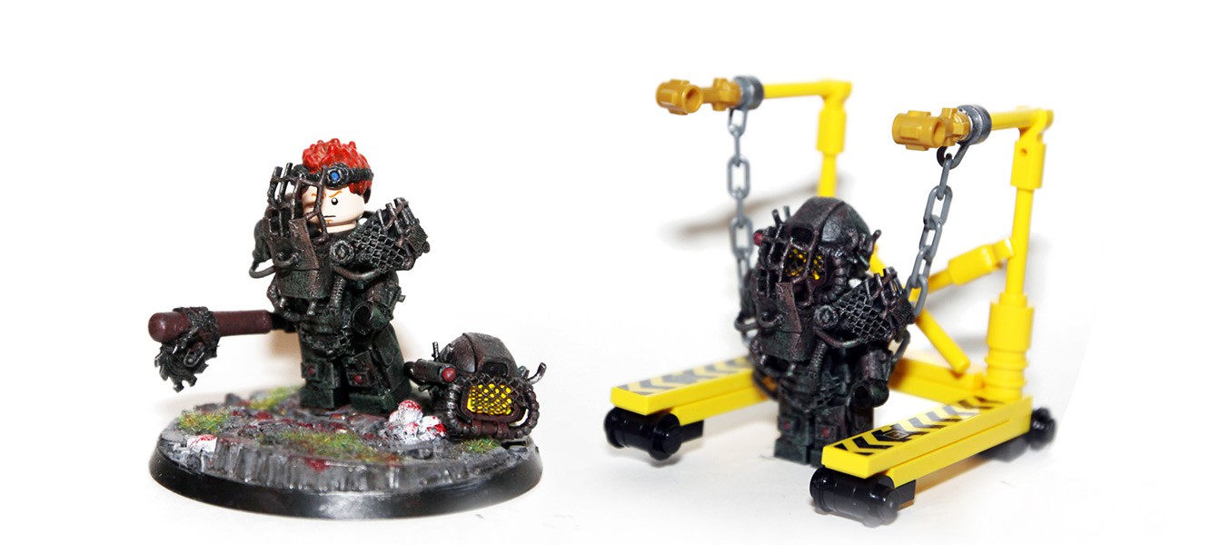 Кастомные фигурки Lego в стиле Fallout 4