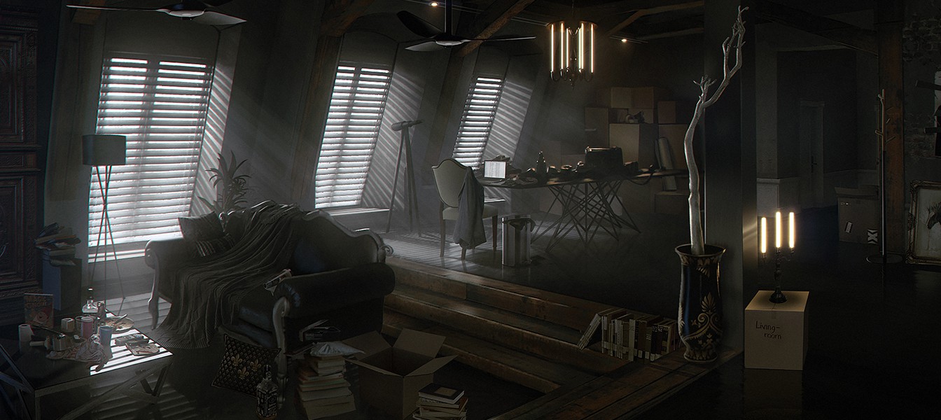 Новые арты Deus Ex: Mankind Divided — апартаменты Дженсена