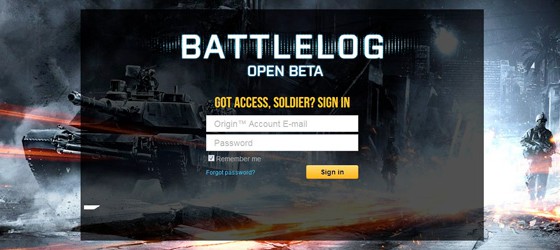 Запущена страница открытой беты Battlefield 3