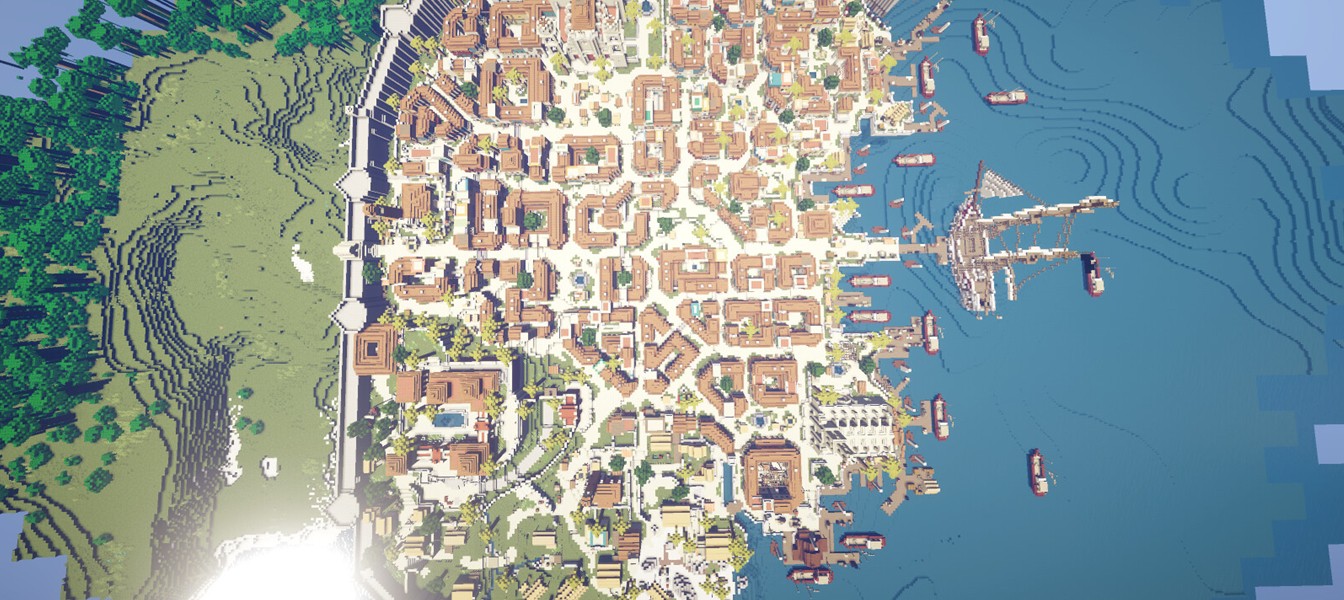 Гавана из Assassin's Creed IV в Minecraft
