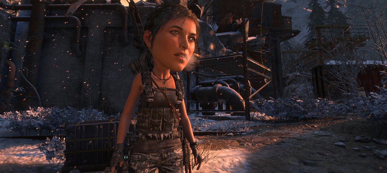 А вы пробовали Rise Of The Tomb Raider с Большими Головами?
