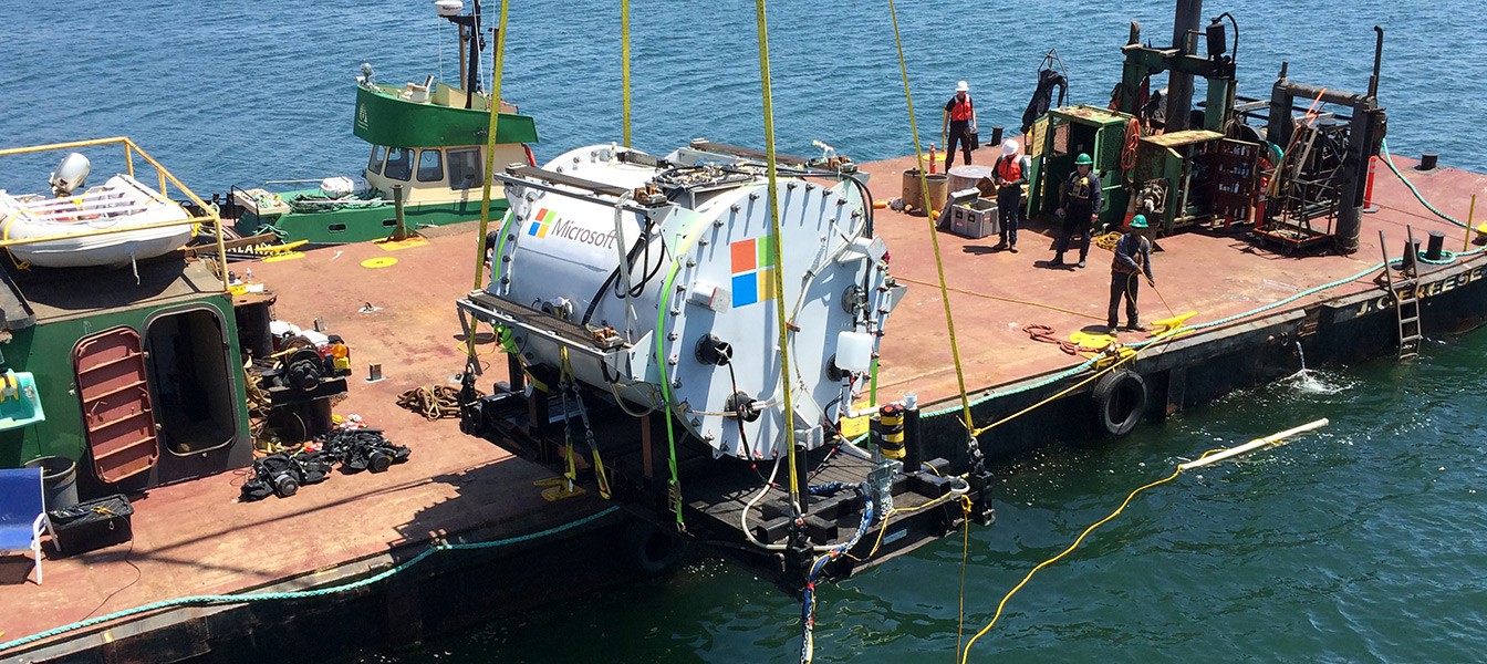 Microsoft хочет строить дата-центры под водой