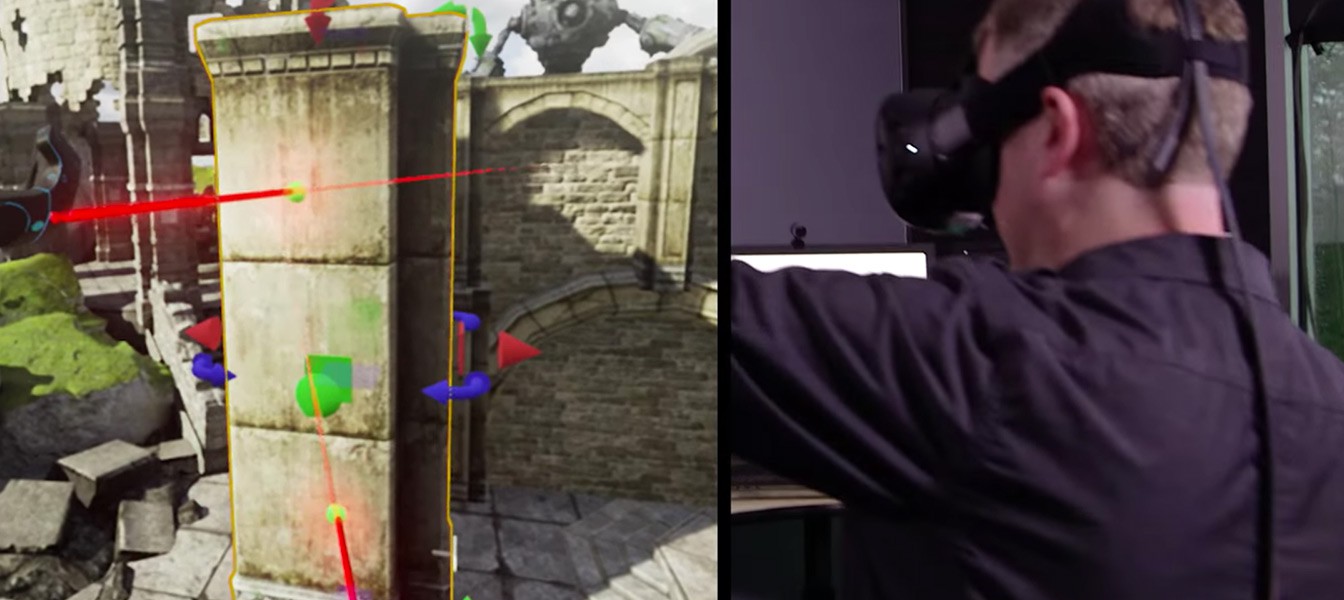 Unreal Engine получит инструменты для разработки внутри виртуальной реальности