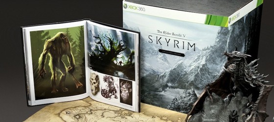 Фотография коллекционного издания The Elder Scrolls V: Skyrim