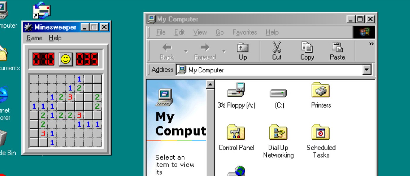 Чудеса Windows 98 в вашем браузере