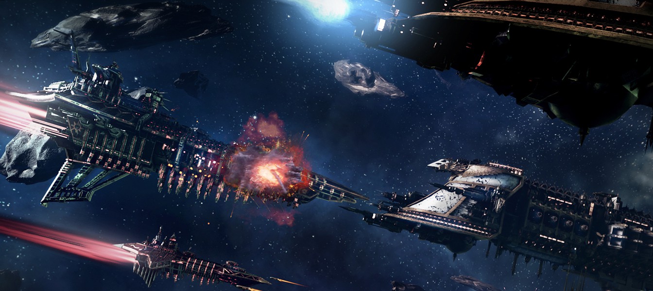 Флот Эльдар в новом трейлере Battlefleet Gothic: Armada