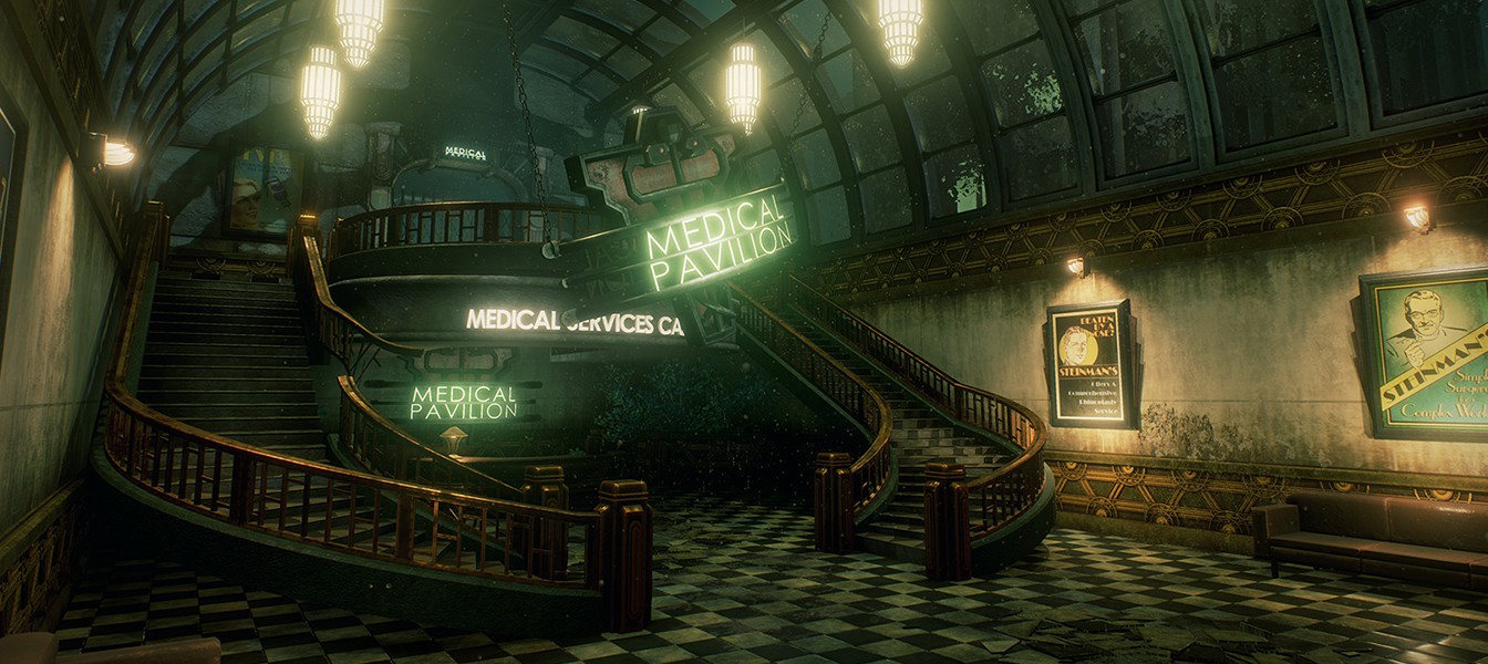 Медицинский павильон BioShock воссоздан на Unreal Engine 4