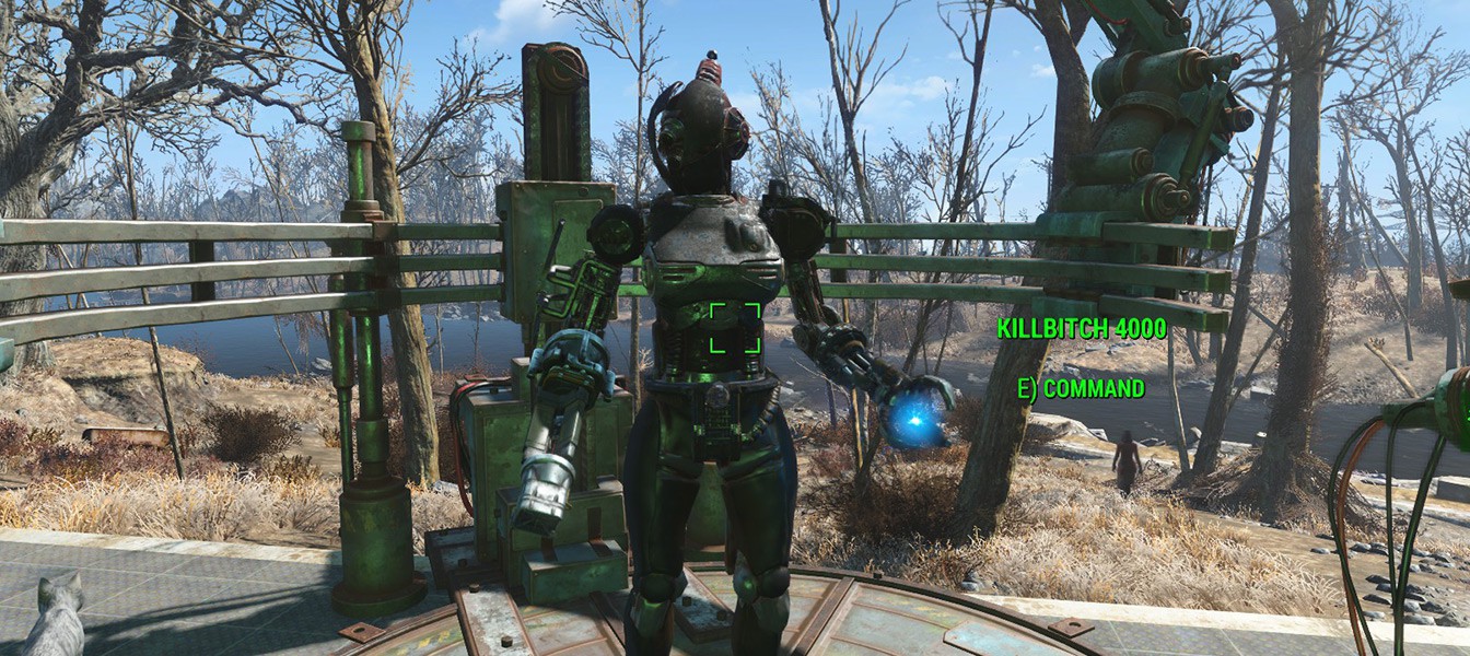 Странные роботы Fallout 4