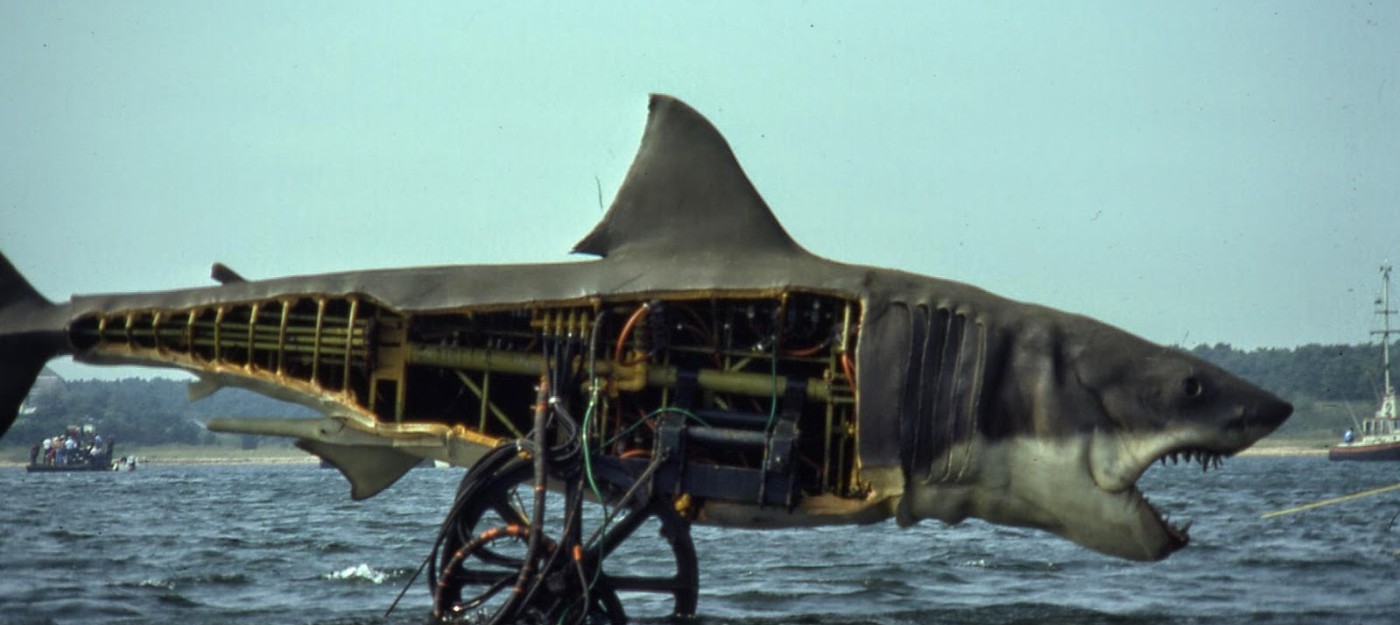 Спилберг считает, что спецэффекты испортили бы фильм Jaws