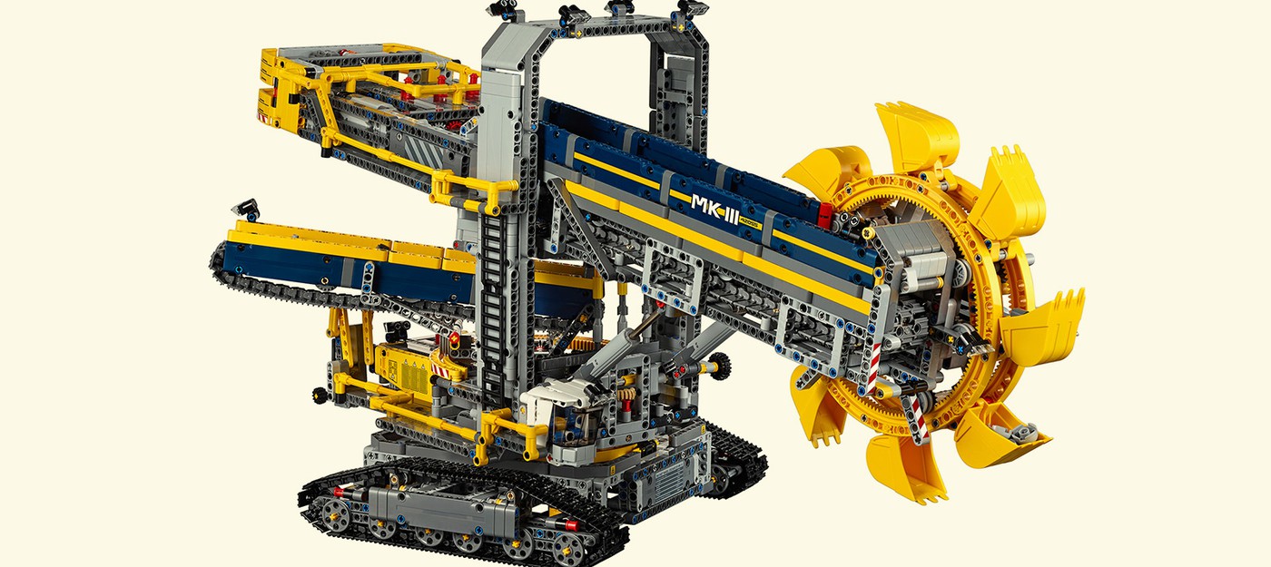 Lego показала гусеничный экскаватор для истинных фанатов