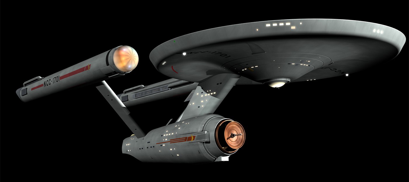 Ремонт оригинального корабля Enterprise из Star Trek