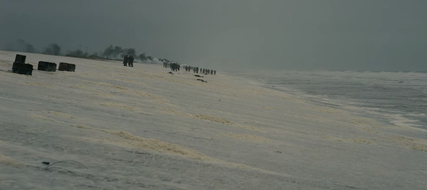 Холодные воды Северного моря в тизере Dunkirk Кристофера Нолана
