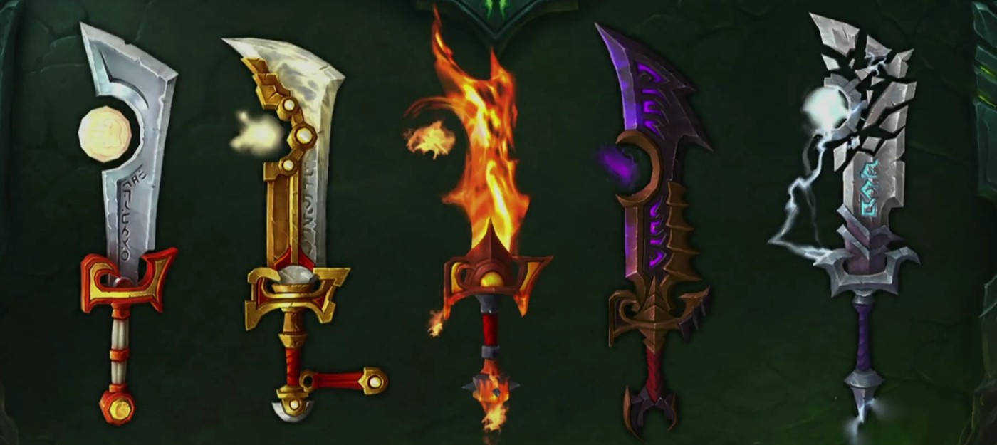 Артефактное оружие будет отличительной чертой World of Warcraft: Legion
