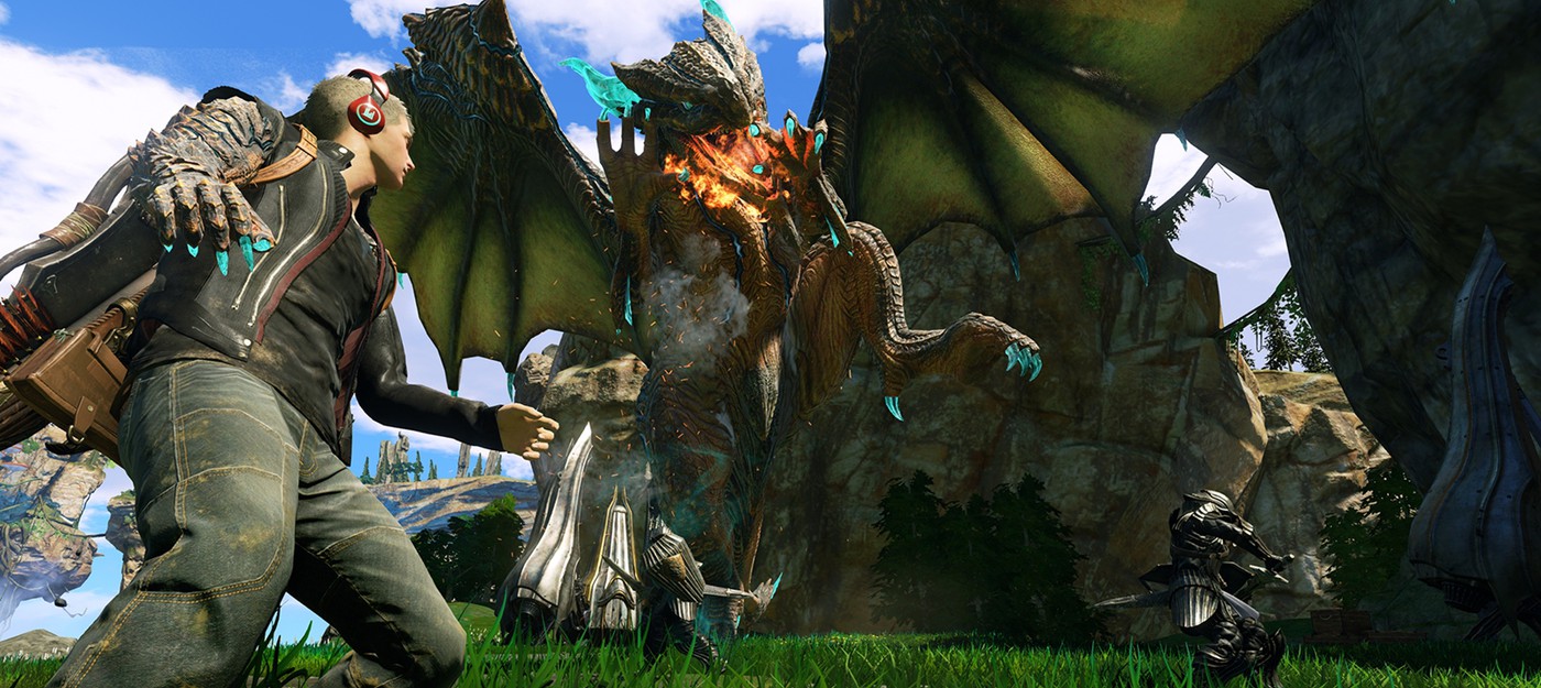 Вы сможете управлять своим драконом в Scalebound