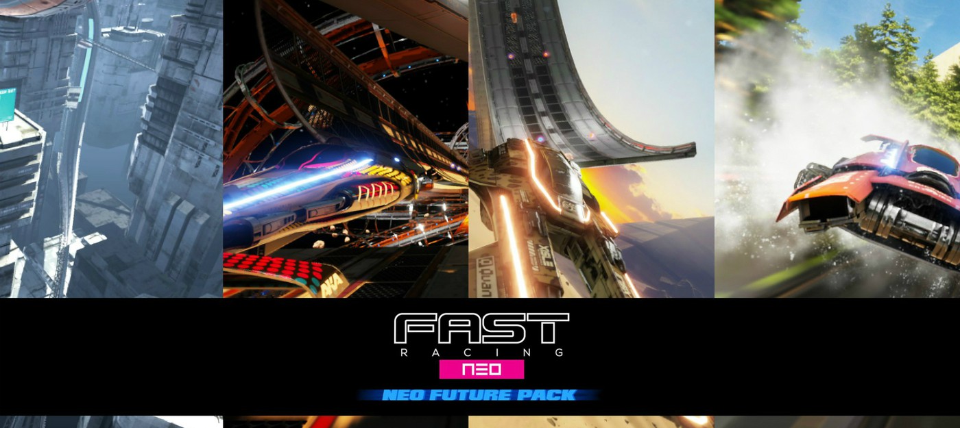 Fast Racing Neo: 13 минутная демонстрация Neo Future DLC Pack