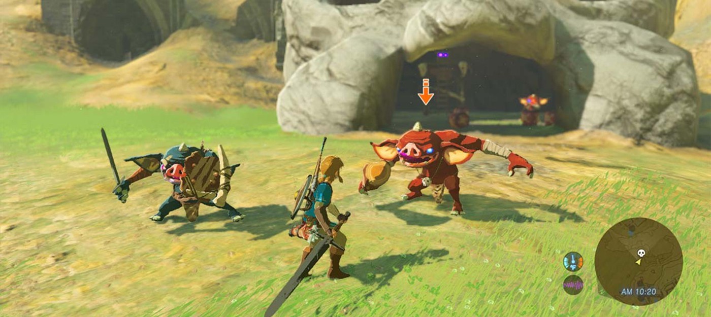 Новое геймплейное видео Zelda: Breath of the Wild  представляет оружие