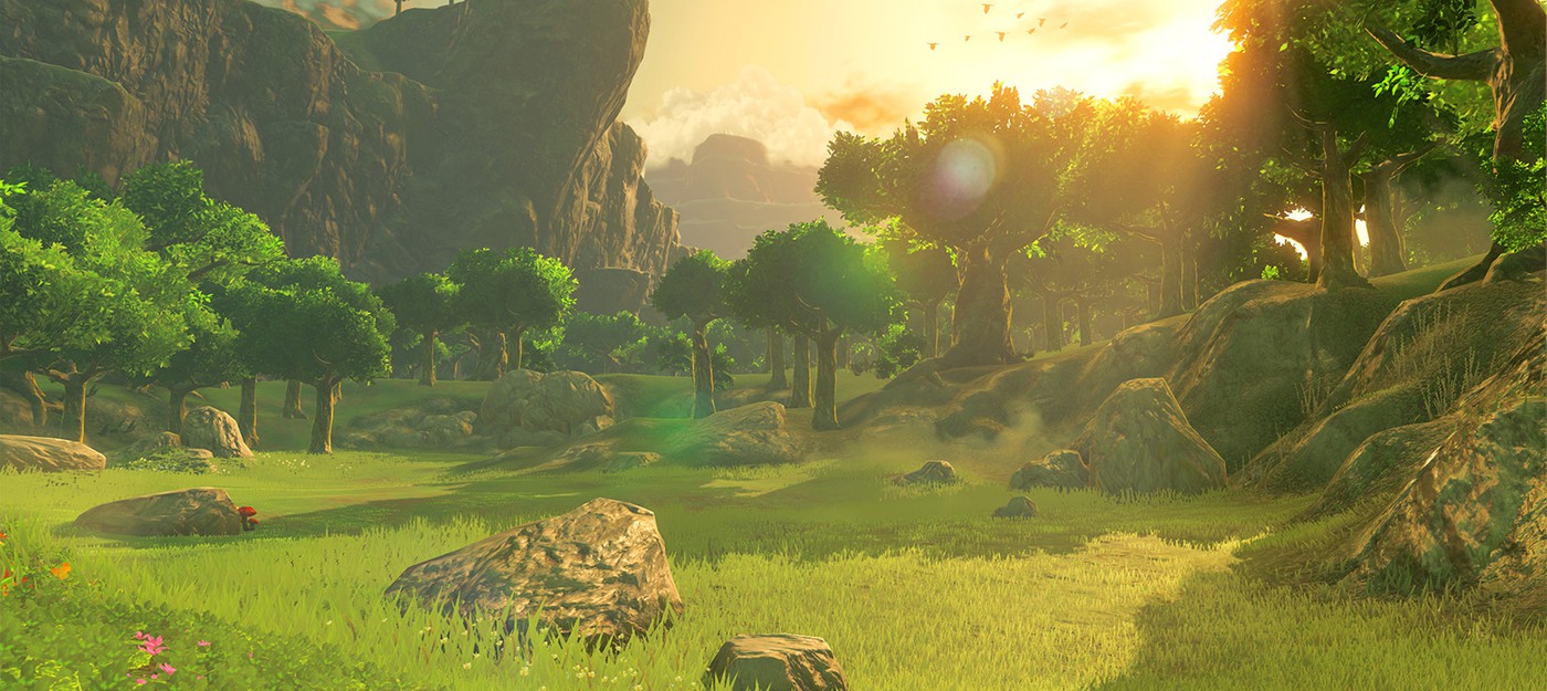 Новое видео  Zelda: Breath of the Wild — Параглайдинг