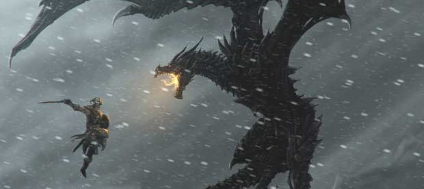 Skyrim на Kinect' e