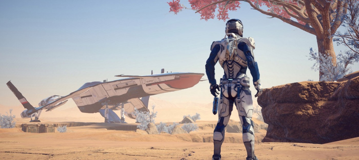 Пустынная планета на новом скриншоте Mass Effect: Andromeda