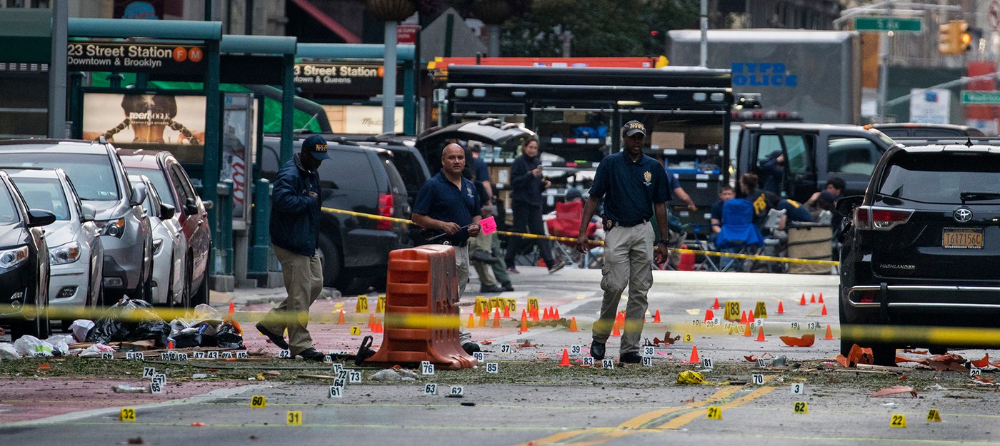 Подозреваемого в Нью-Йоркских взрывах ищут при помощи мобильных уведомлений