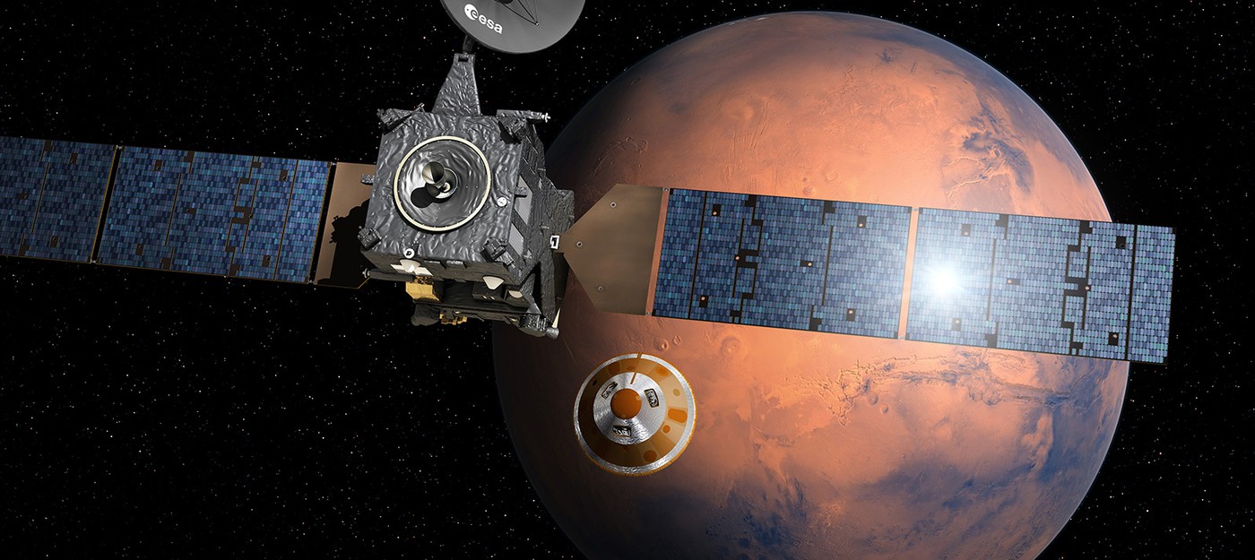 Роскосмос и ESA сядут на Марс через неделю