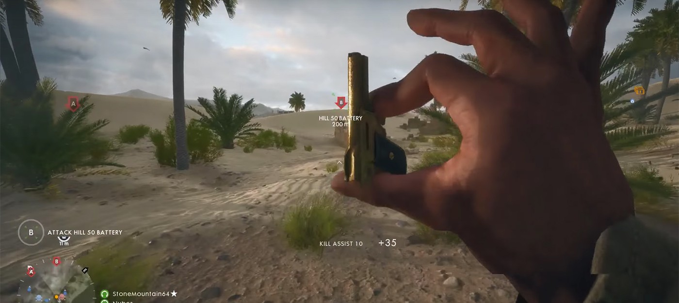 Миниатюрный пистолет в Battlefield 1 — это реальное оружие