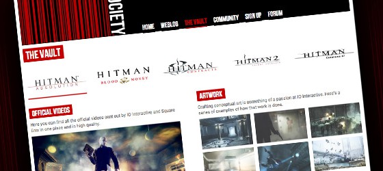 Новый сайт для коммьюнити Hitman