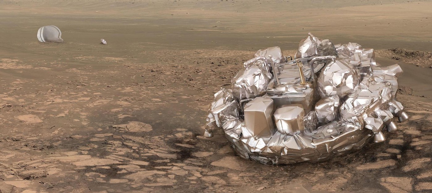 Российско-европейский аппарат Скиапарелли разбился на Марсе из-за критической ошибки