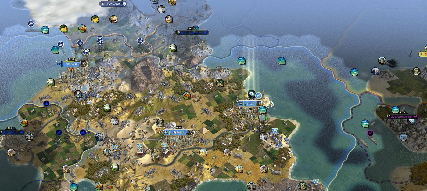 Игроки создали правительство для управления цивилизацией в Civ 5