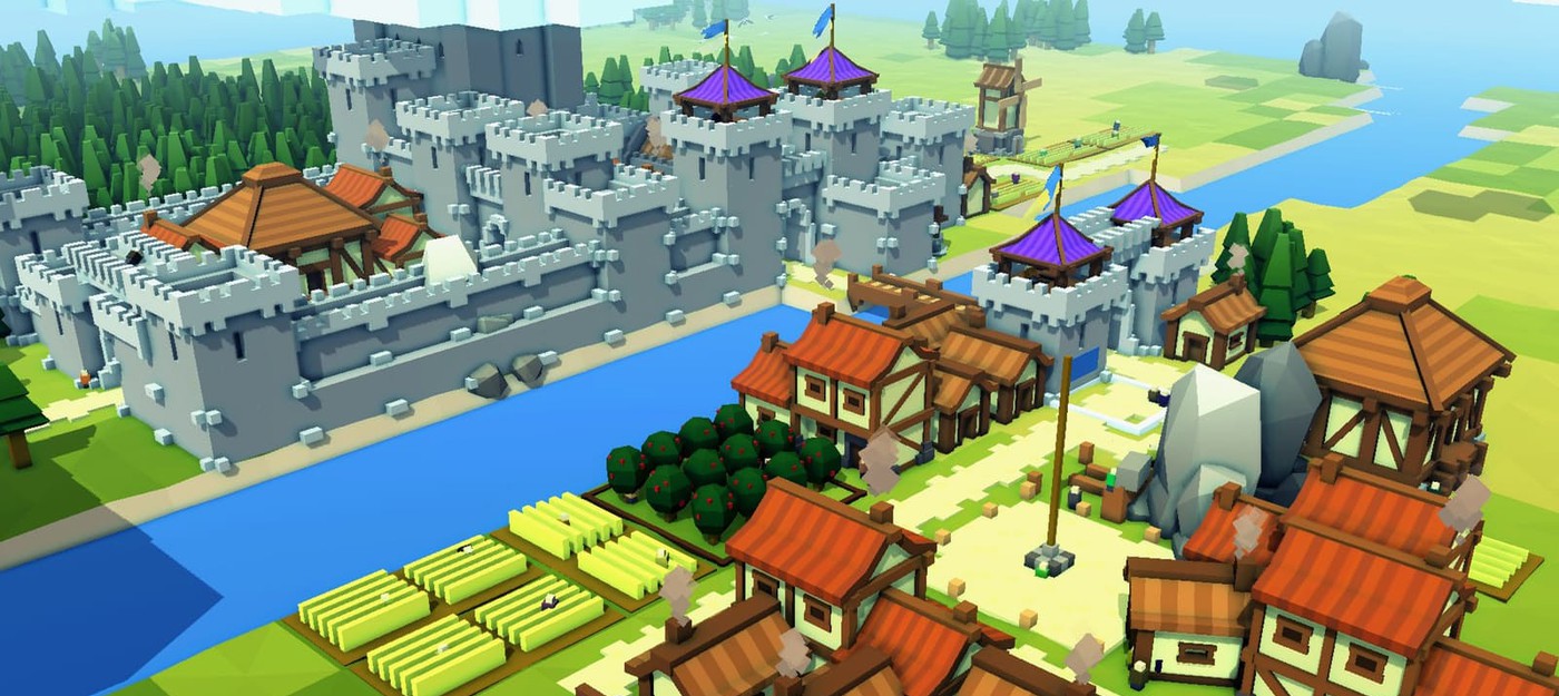Kingdoms and Castles — минималистичный микс Stronghold и SimCity