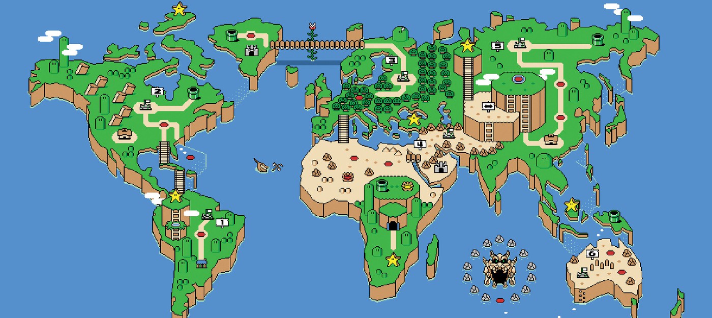 Первый взгляд на парк развлечений Super Nintendo World