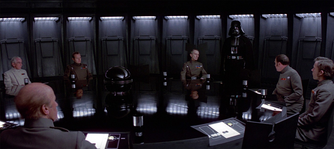 Посмотрите эту сцену из Star Wars IV перед походом на Rogue One
