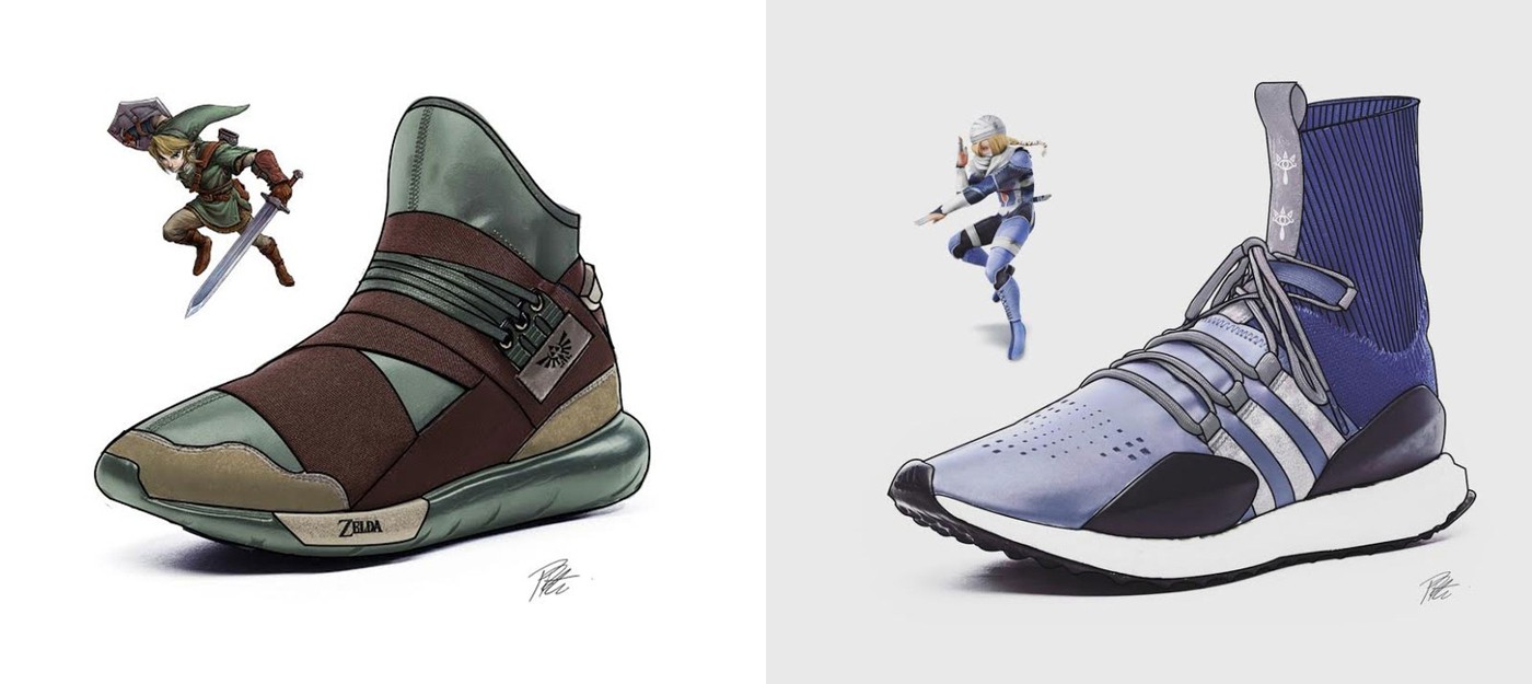 Adidas должна выпустить эти шикарные кроссовки The Legend of Zelda