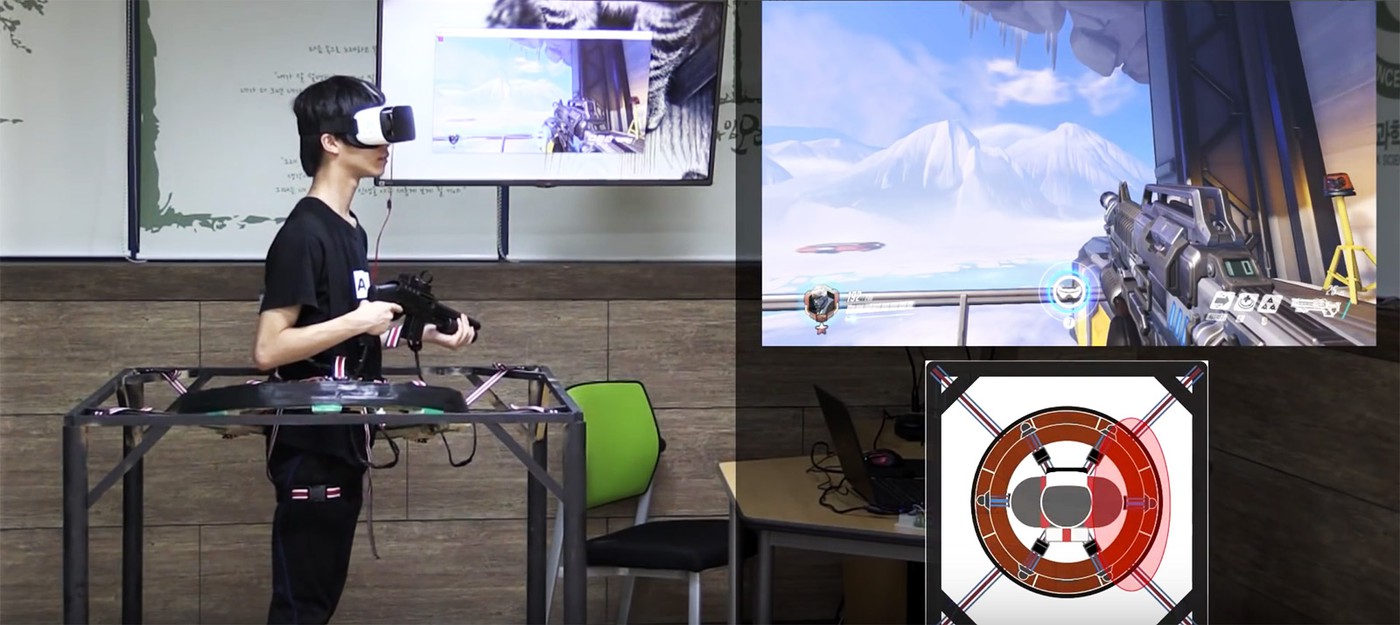 Корейский студент создал VR-платформу для Overwatch