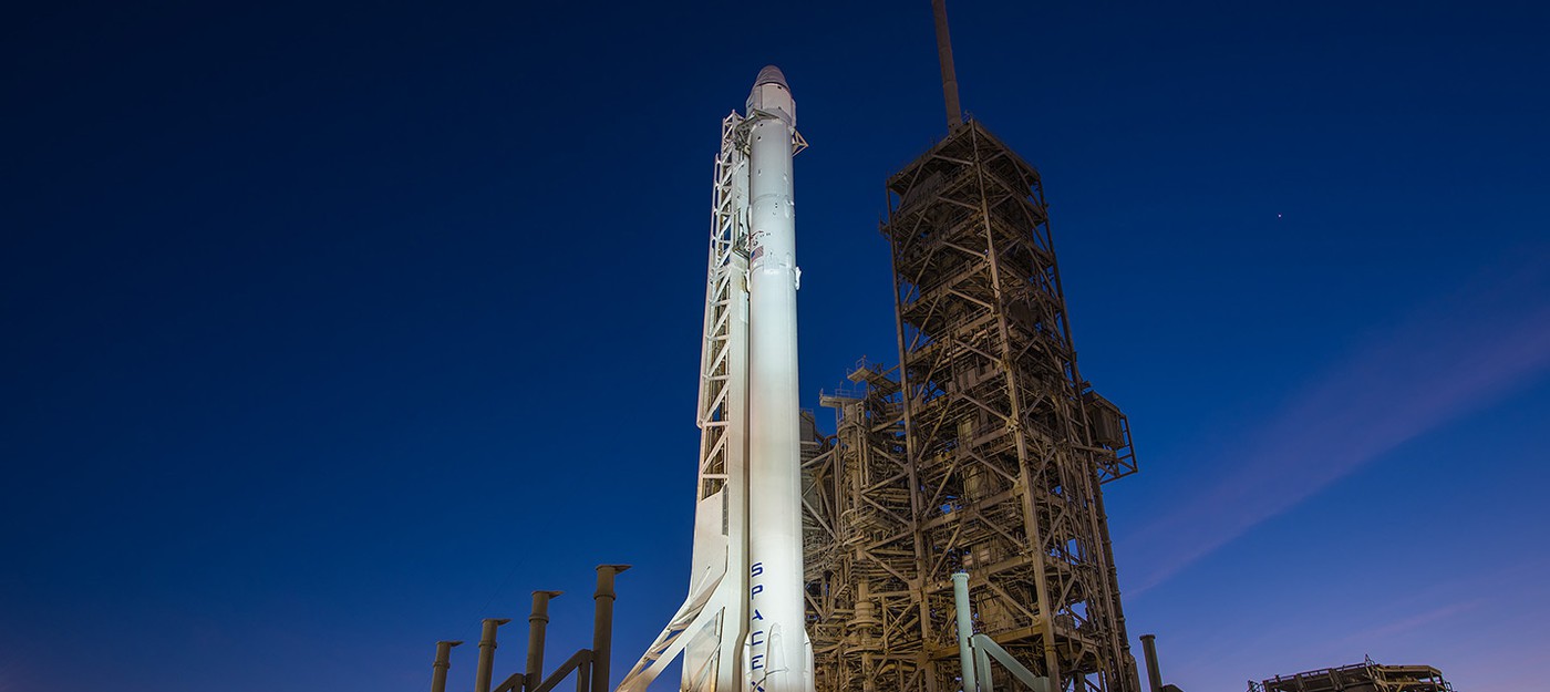 Прямой эфир с нового запуска SpaceX
