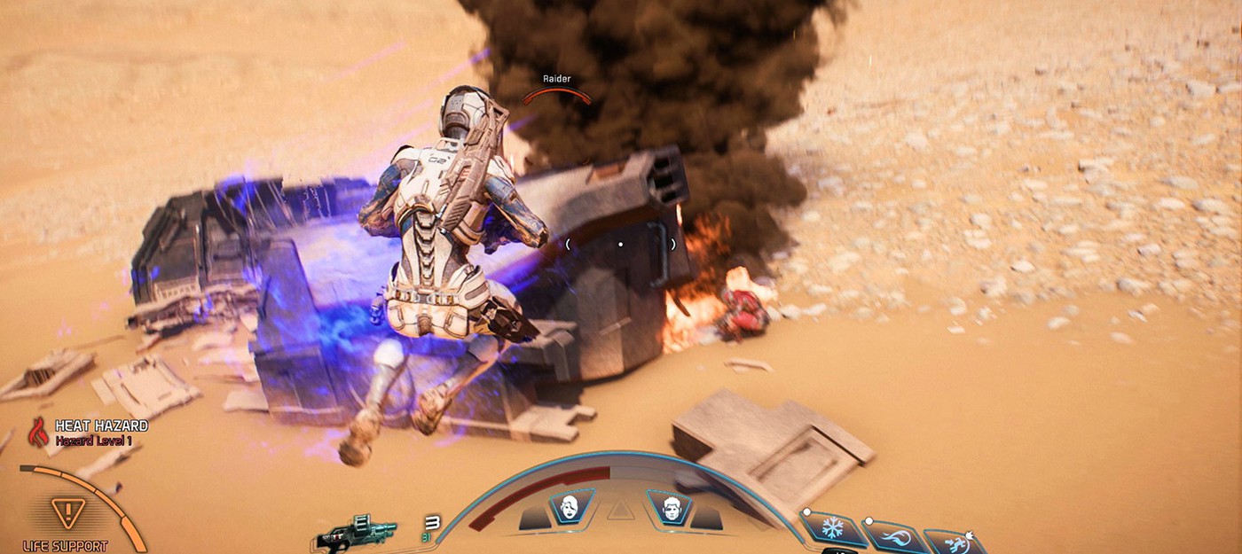 Разбор геймплея Mass Effect Andromeda — Способности