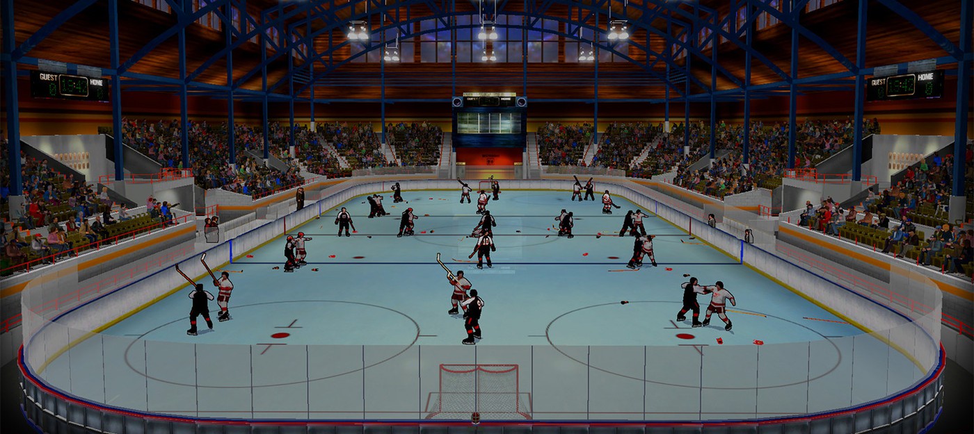 Аркадный хоккейный симулятор для взрослых Old Time Hockey выходит в конце марта