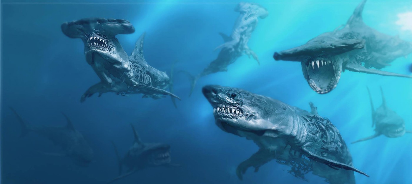В новых "Пиратах Карибского моря" будут акулы-призраки
