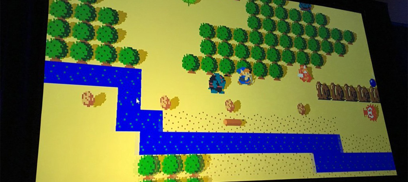 Первый прототип Zelda: Breath of the Wild выглядел как игра 80-ых