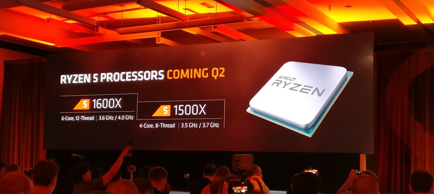 AMD представила доступную линейку процессоров Ryzen 5 — выход в апреле