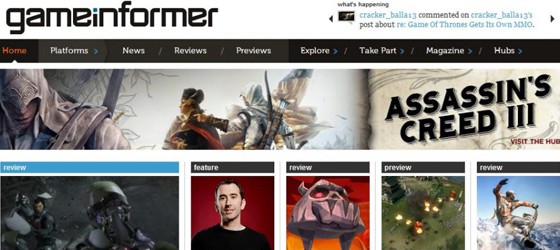 Gameinformer слили баннер Assassin's Creed III