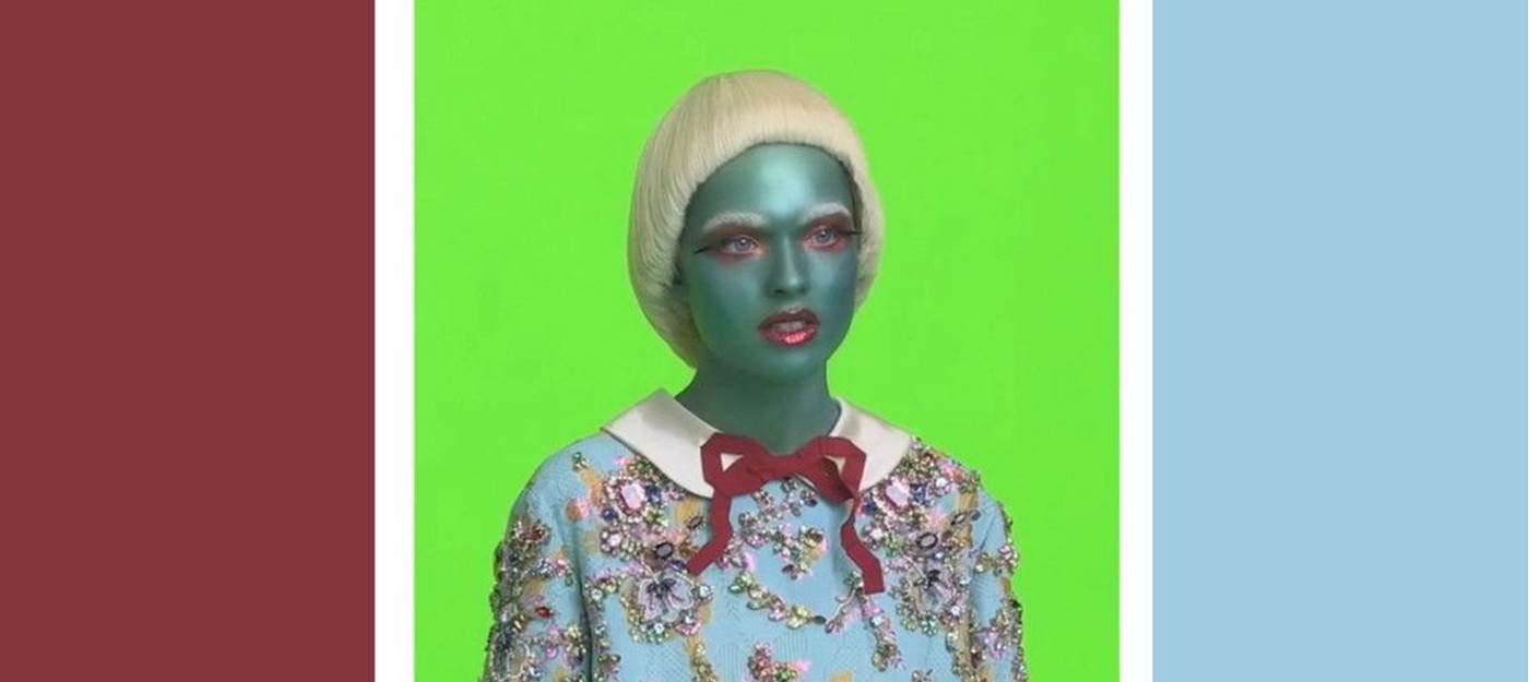 Gucci начала снимать пришельцев в своей рекламе