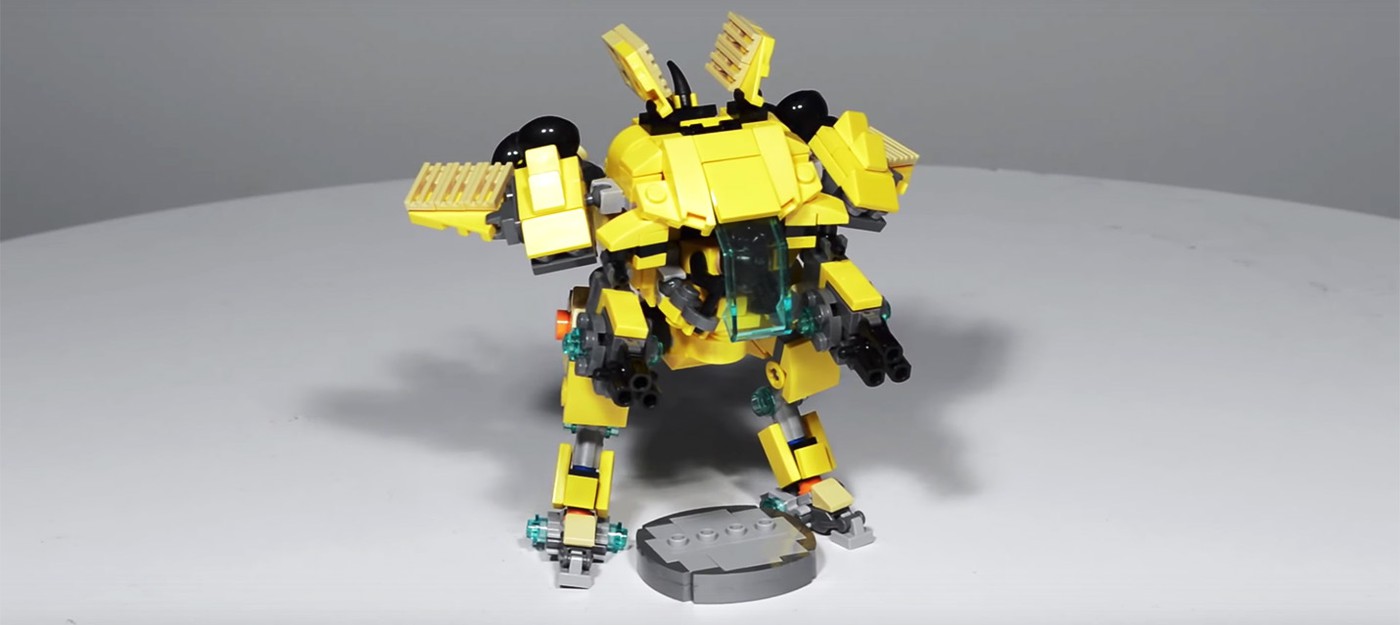 Из Lego можно собрать собственную мини-версию меха D.Va из Overwatch